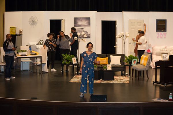 Finding Her Voice cast rehearsals 1