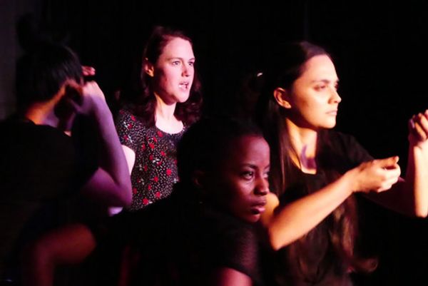Emily McKnight as Sophia in Gravity Guts - part of the Rogues Double Bill at Fringe HQ.  3