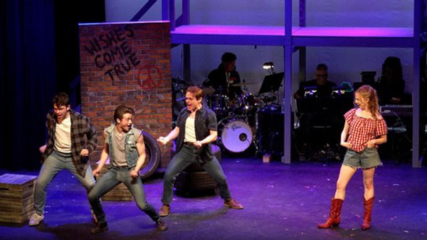 Carson Christ (Cowboy Bob) and the Ensemble (Photograph by Richard Andert) 6