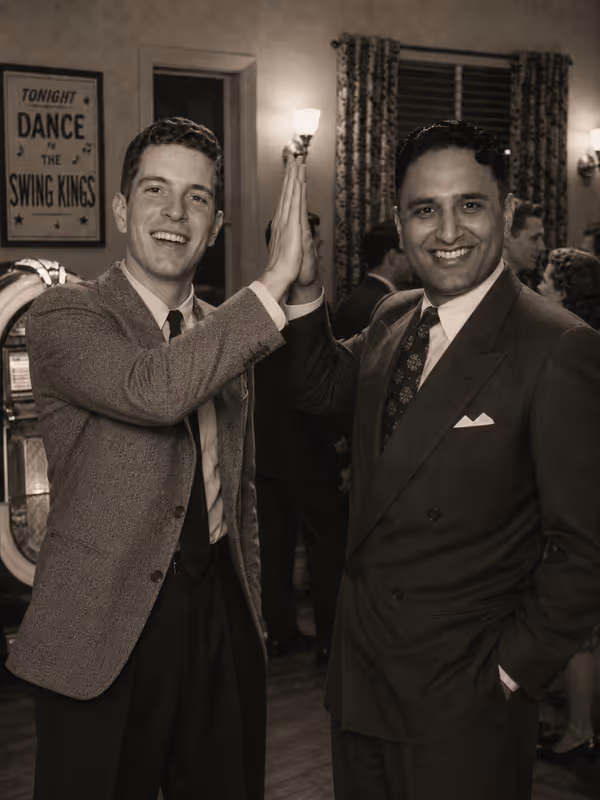 Bart and Pete in the 1950s 2
