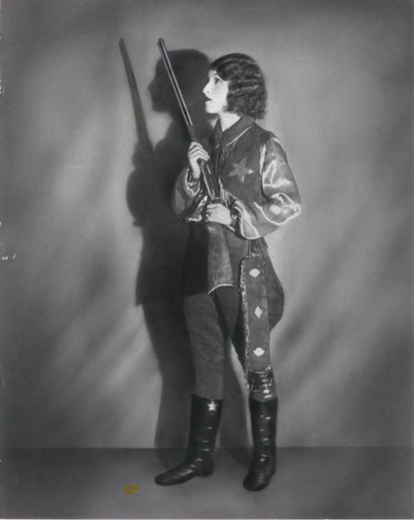 The real Wanda Savage, Chickasaw Sharpshooter, silent movie actress and creative, Nicolette Blount's Great Grandma. 3