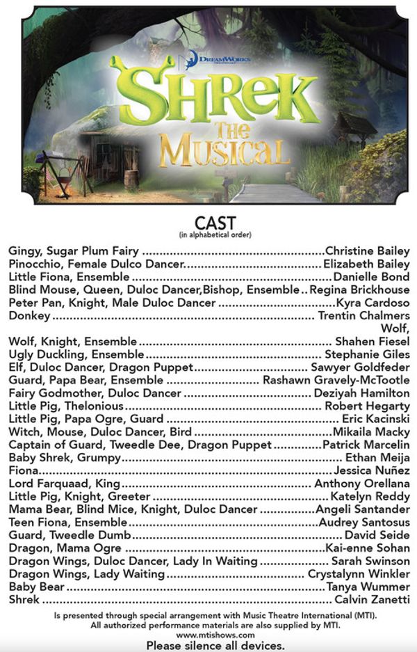 Pictures were taken during rehearsals. 5