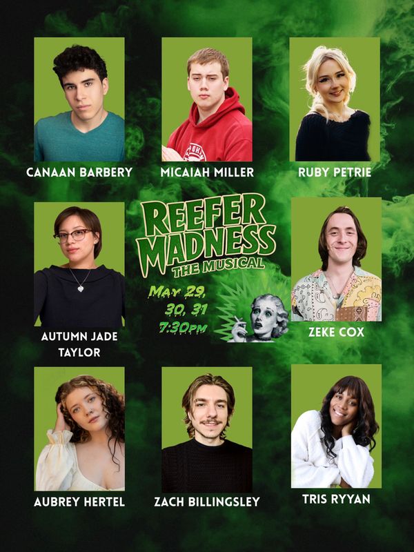 SFCC Production of Reefer Madness - The Musical - Cast Photos - Spring 2025 2