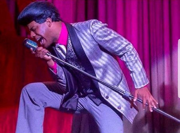 Dedrick Weathersby as James Brown 1