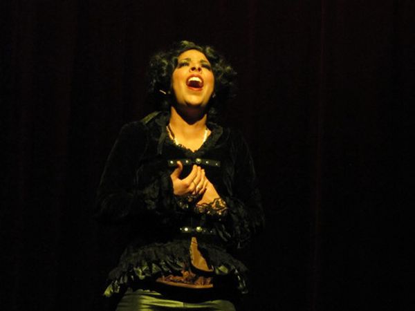 Samantha Myburgh as Wanda Savage performing "Start Again" from Savage the Musical, Vaudeville Holiday Spectacular, Eggtooth Productions, Shea Theater 1
