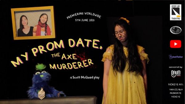Edgar as himself, & Alexandria as 'Nancy', in 'My Prom Date, The Axe Murderer'. 3