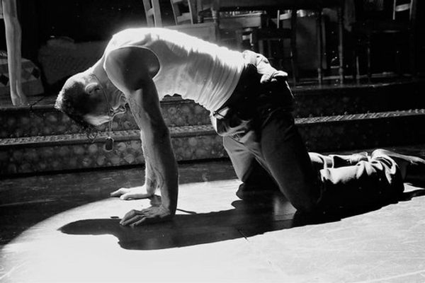 Aaron Pyle as Stanley Kowalski. 1