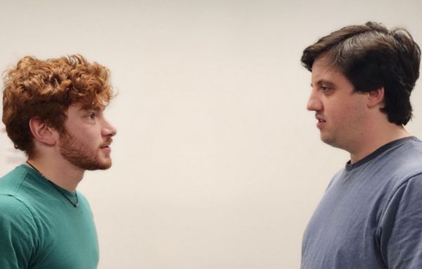 Actors: Jesse Kinstler (Griffin) and Matt (Hunter Wilson) Photo by David Hughes 6