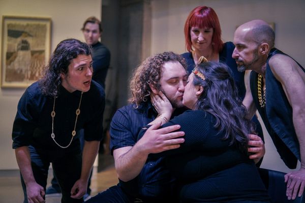 The Jailer''''s Daughter makes her move in a scene from Two Noble Kinsmen 22