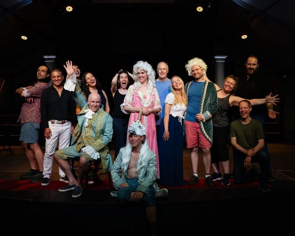 Amadeus in rehearsal. 1