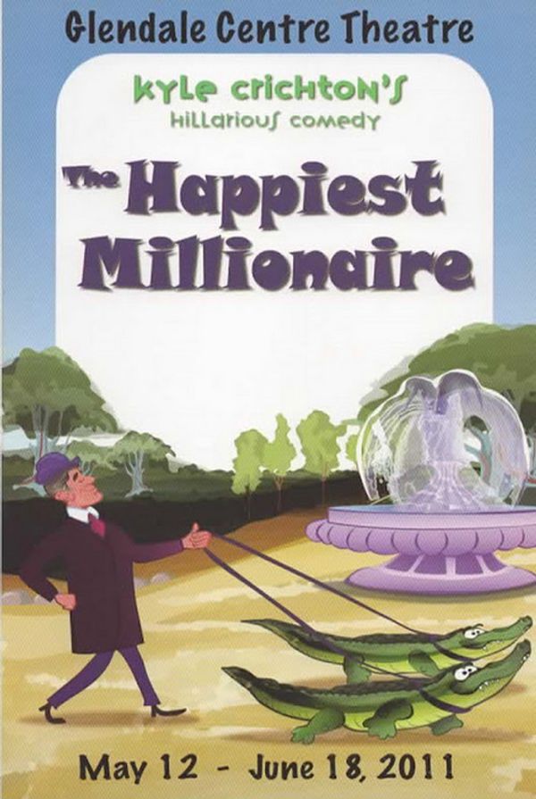 2011 Zed Promo Card of Darryl Maximilian Robinson as Butler John Lawless in The Happiest Millionaire by Lord Starfyre. 13