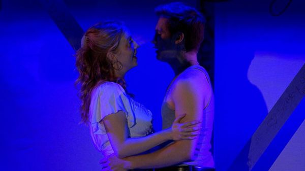 Carson Christ (Cowboy Bob) and the Ensemble (Photograph by Richard Andert) 7