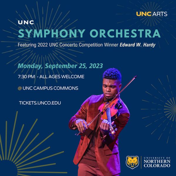 UNC Symphony Orchestra With Edward W. Hardy, UNC Campus Commons (2023) 1