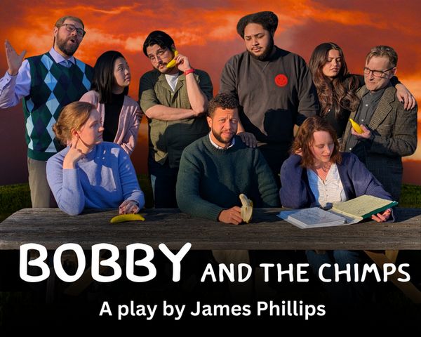 The cast of ''Bobby and the Chimps'' 1