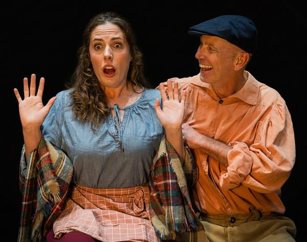 ''Bridget'' (Caitlin Kelly) and Doalty (Brian M. Haney) Photo credit Russell Maynor 1