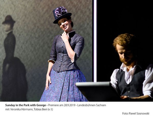 Press conference at the Landesbuehnen Sachsen, where first excerpts of SUNDAY IN THE PARK WITH GEORGE were presented 7