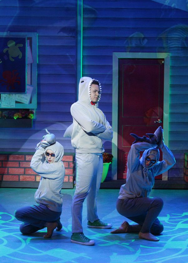 The cast and crew at their first readthru of 