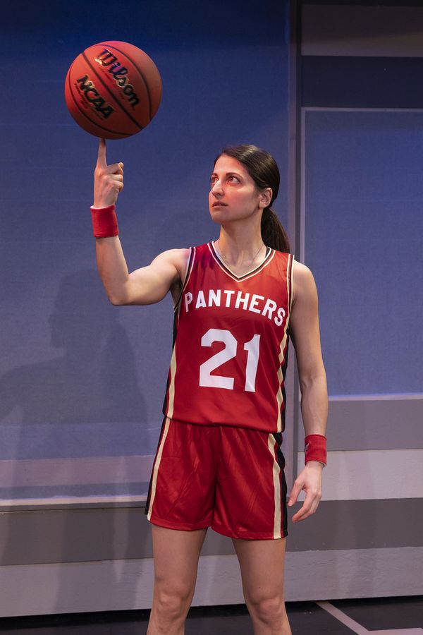 Victoria Nassif* as Khady Salama in AMERICAN FAST at Capital Stage. Photo by Charr Crail. *Member Actors'' Equity Association. 1