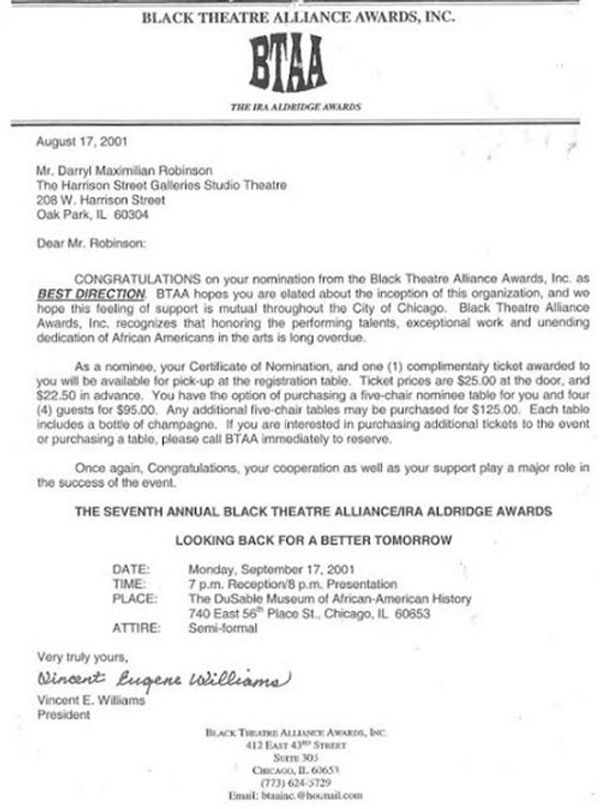 49-year-long theatre veteran Darryl Maximilian Robinson ( The Founder of both The Excaliber Shakespeare Company of Chicago and The Excaliber Shakespeare Company Los Angeles Archival Project ) has been involved in over 250 live stage and literary arts presentations during his nearly five decades as a theatre artist and he discusses his career and work over the course of four Guest Actor Appearances on Ron Brewington's internet performing arts television show 
