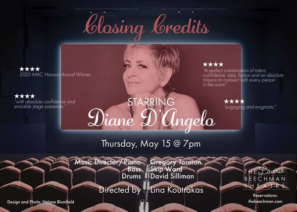 Diane D''Angelo: Closing Credits. Design & Photo: Helane Blumfield 1