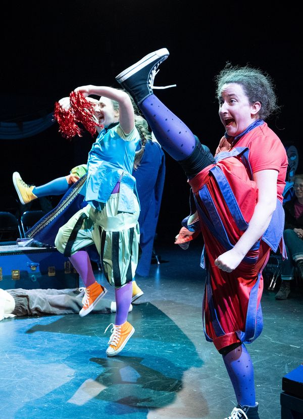 Actor Drew Doyle in a scene from The Complete Works of William Shakespeare (abridged) 4