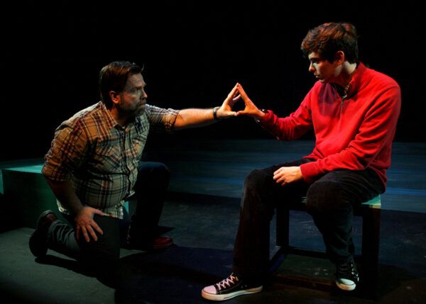 Behind the scenes at the Designer Run for The Curious Incident of the Dog in the Night-Time at Chance Theater. 20