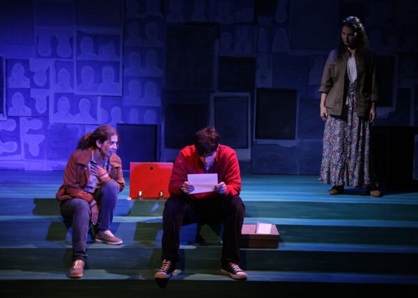 Behind the scenes at the Designer Run for The Curious Incident of the Dog in the Night-Time at Chance Theater. 13