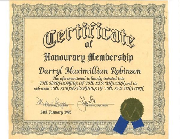 A Modern-Dress Sherlock Holmes!: Darryl Maximilian Robinson was attired in 20th-Century wear during the three occasions he played The Great Detective onstage in St. Louis during the 1990s. 4