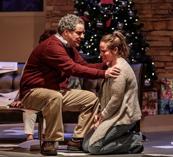 Lyman (Jim Cannizzaro) and Brooke (Brooke Casanova) in Other Desert Cities. 1