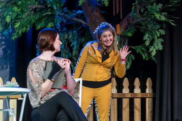 Hope Funke as Lina in Cry it Out at Woodstock Arts. 1