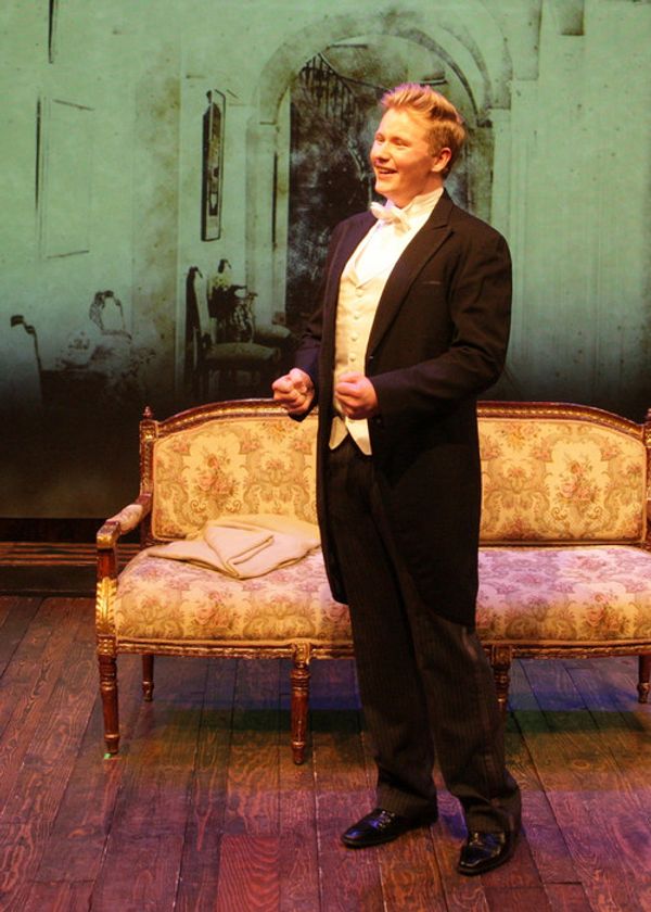 Sarah Pierce in rehearsal for 