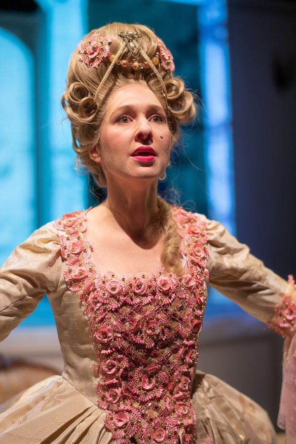 Angela DiMarco as Olympe de Gouges and Shanna Allman as Marie Antoinette. Photo Credit: Truman Buffett Photography 4