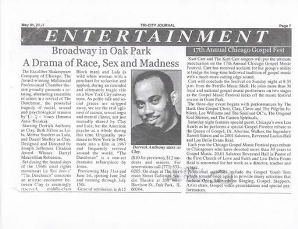 49-year-long theatre veteran Darryl Maximilian Robinson ( The Founder of both The Excaliber Shakespeare Company of Chicago and The Excaliber Shakespeare Company Los Angeles Archival Project ) has been involved in over 250 live stage and literary arts presentations during his nearly five decades as a theatre artist and he discusses his career and work over the course of four Guest Actor Appearances on Ron Brewington's internet performing arts television show 