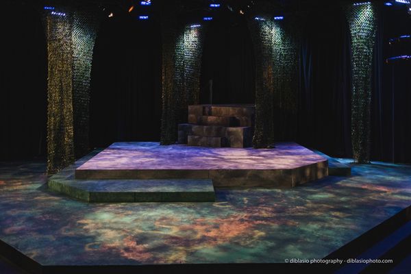 Scenic Design by Jonathan Allender-Zivic and Lighting Design by Jay Weddle 1