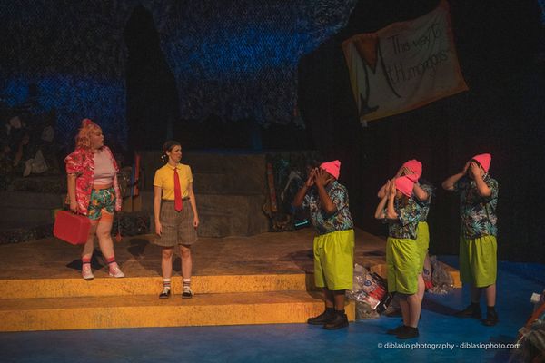 Scenic Design by Jonathan Allender-Zivic, Lighting Design by Jay Weddle 8