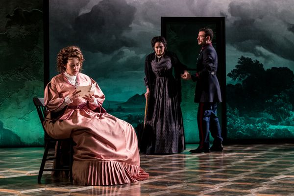  Isa Condo-Olvera (Clara), Dylan Frederick (Giorgio). Photo: Dan Norman. 3