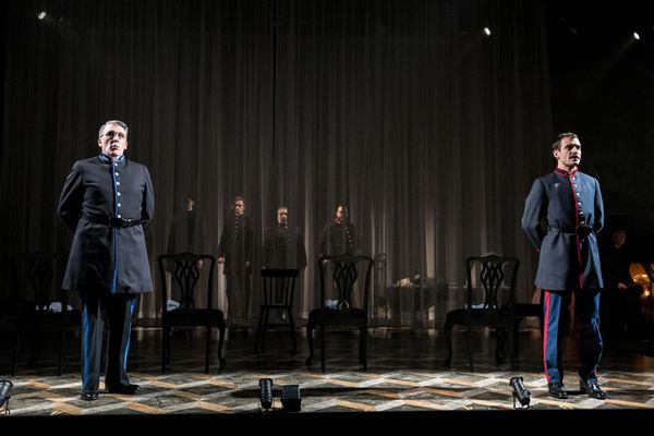  Isa Condo-Olvera (Clara), Dylan Frederick (Giorgio). Photo: Dan Norman. 6