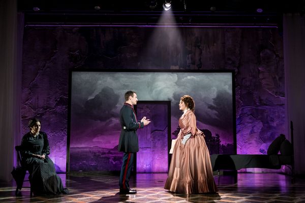  Isa Condo-Olvera (Clara), Dylan Frederick (Giorgio). Photo: Dan Norman. 7