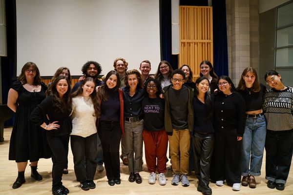 Company of CMTS Fun Home with Jeanine Tesori  2