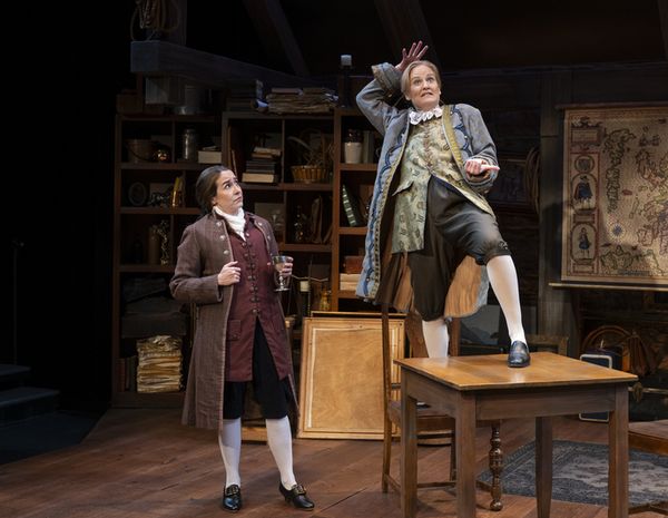 Josh Krause, Madeline Calais-King, Brian Mani. Photo by Michael Brosilow. 3