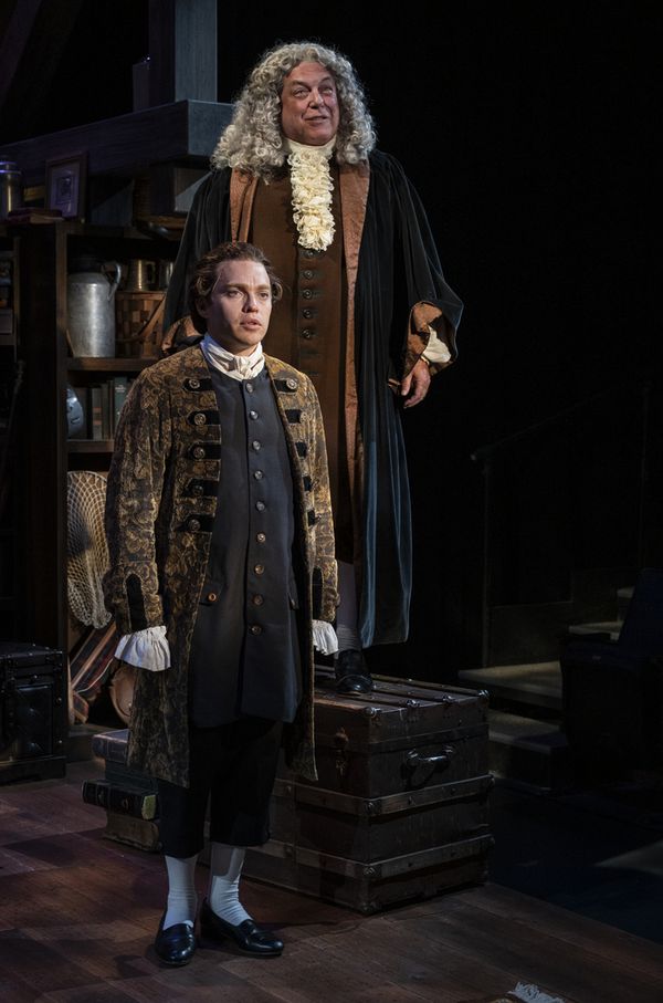 Josh Krause, Madeline Calais-King, Brian Mani. Photo by Michael Brosilow. 5