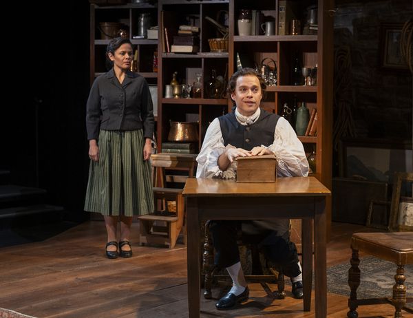 Josh Krause, Madeline Calais-King, Brian Mani. Photo by Michael Brosilow. 6