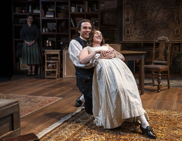 Josh Krause, Madeline Calais-King, Brian Mani. Photo by Michael Brosilow. 7