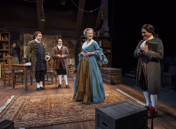 Josh Krause, Madeline Calais-King, Brian Mani. Photo by Michael Brosilow. 9