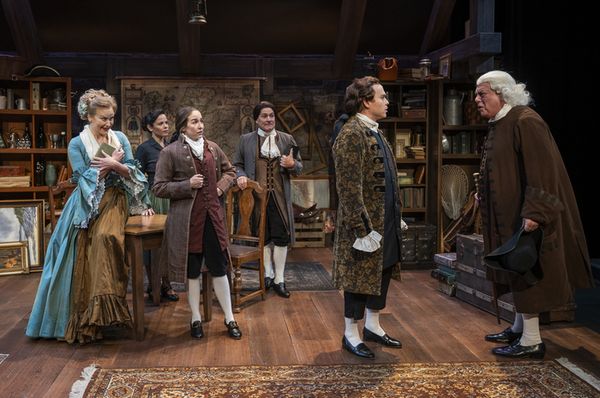 Josh Krause, Madeline Calais-King, Brian Mani. Photo by Michael Brosilow. 10