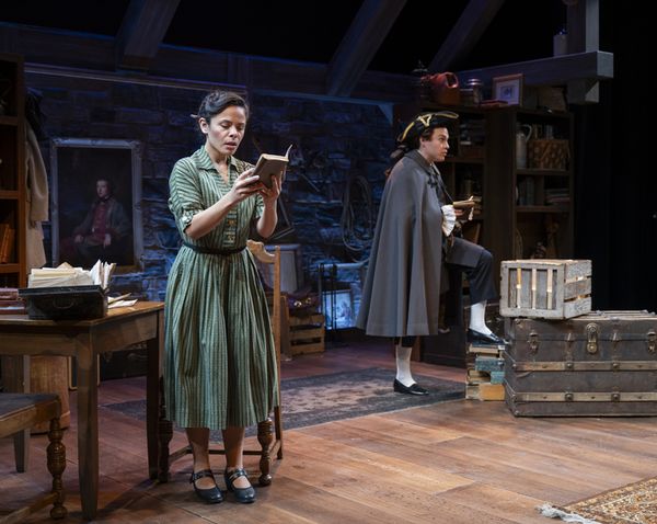 Josh Krause, Madeline Calais-King, Brian Mani. Photo by Michael Brosilow. 15