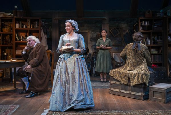 Josh Krause, Madeline Calais-King, Brian Mani. Photo by Michael Brosilow. 16