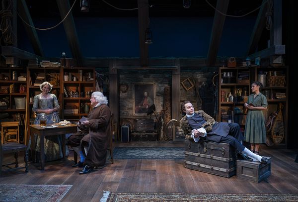 Josh Krause, Madeline Calais-King, Brian Mani. Photo by Michael Brosilow. 17