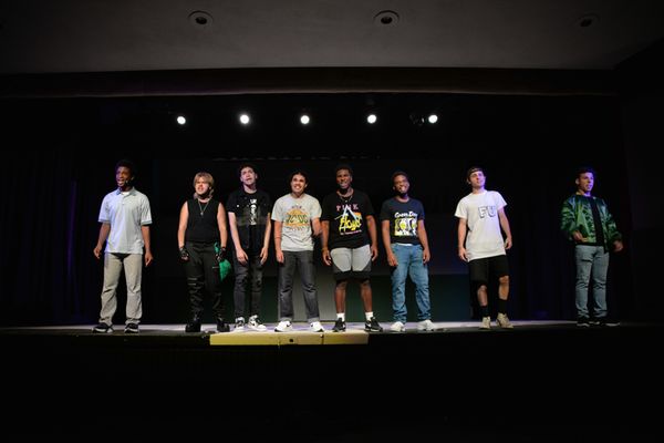 Josh Krause, Madeline Calais-King, Brian Mani. Photo by Michael Brosilow. 18