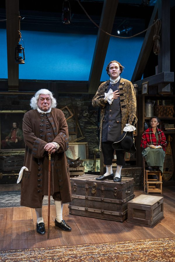 Josh Krause, Madeline Calais-King, Brian Mani. Photo by Michael Brosilow. 22